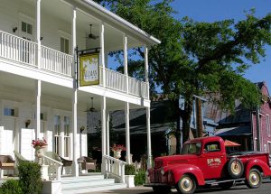 Exterior of Tallman Hotel