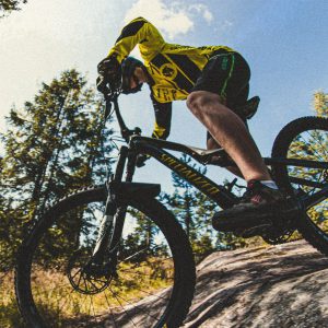 mountain biking