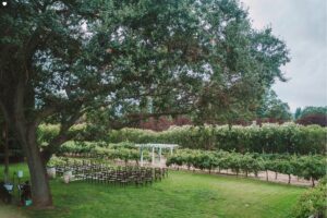 The Ripe Choice Farm & Catering Wedding Ceremony Setup