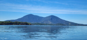 Mt Konocti overlooking Clear Lake