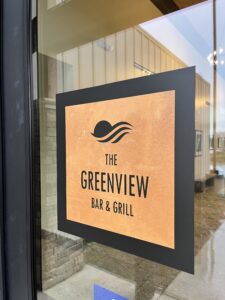 Greenview Front Sign