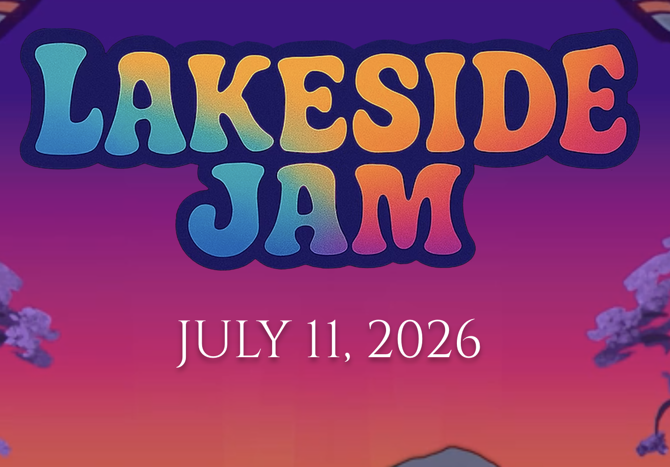 Lakeside Jam Poster