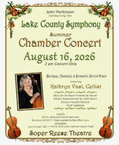 Chamber Concert poster